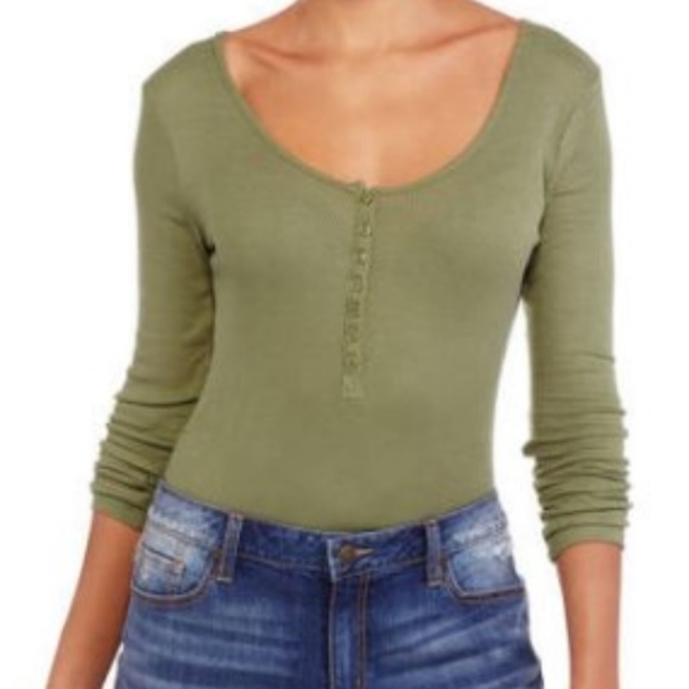 TOP Bodysuit BLACK OR GREEN BODYSUIT - Picture 4 of 4